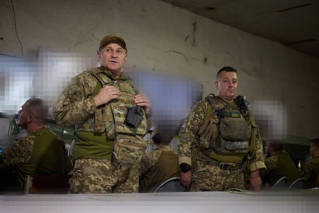 "Решительно идут к необходимому результату": Зеленский посетил позиции Сил обороны Украины на Запорожье. Фото и видео