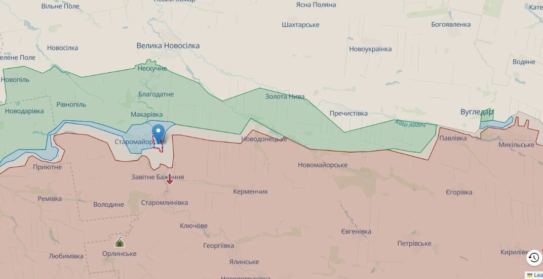 ВСУ показали, как освобождали Урожайное на Донетчине от оккупантов: в селе поднят украинский флаг. Видео