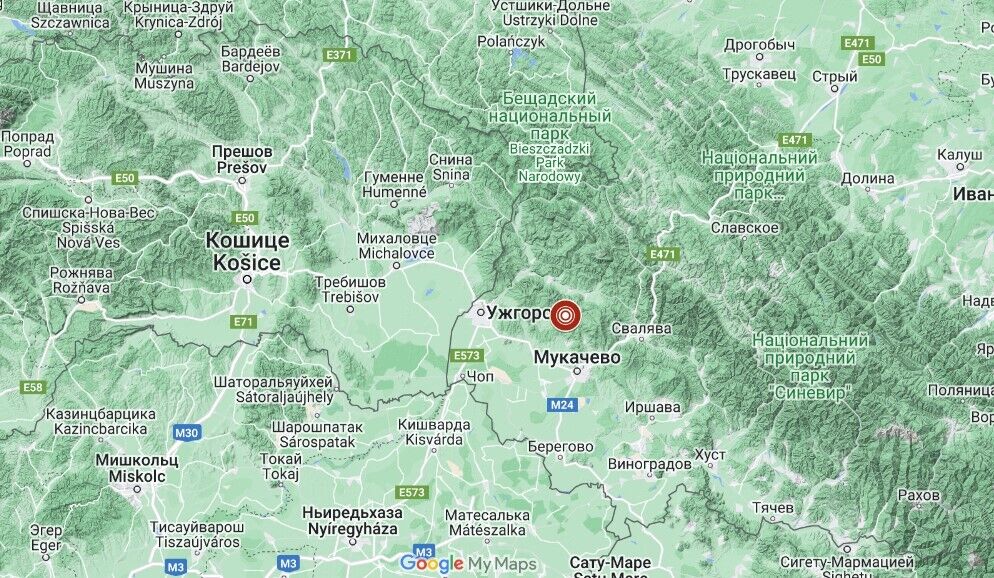 На Закарпатье произошло землетрясение: подробности