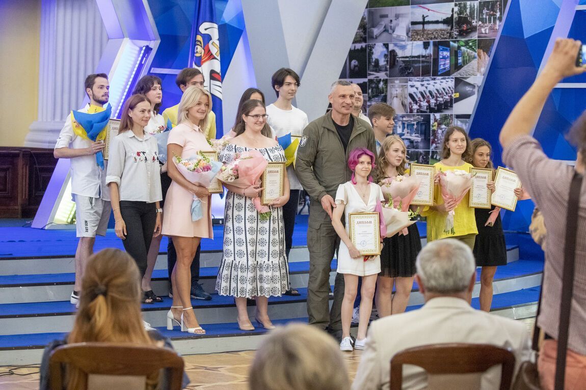 Кличко отметил талантливую молодежь столицы премией киевского городского головы