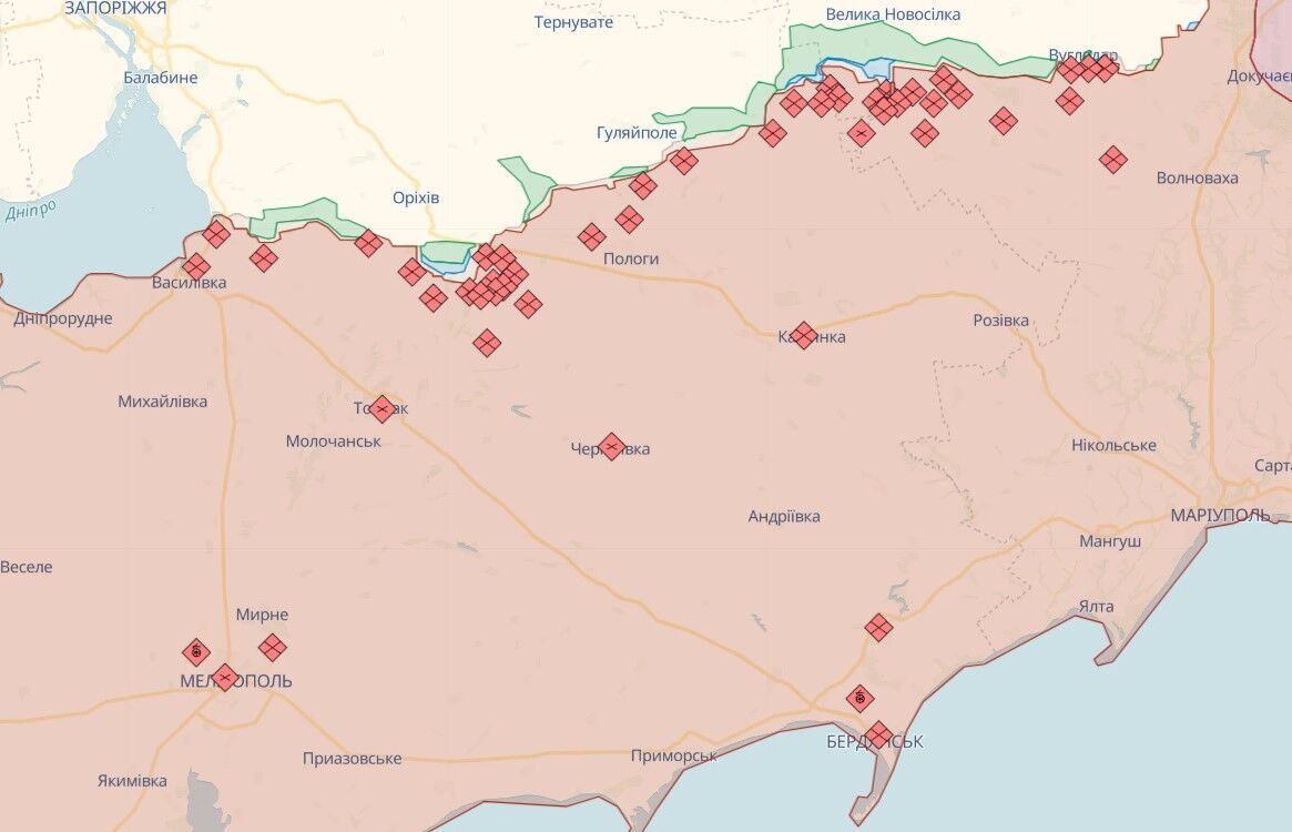 ЗСУ ведуть наступ на двох напрямках, окупанти на Запоріжжі облаштували шпиталь на території будинку – Генштаб