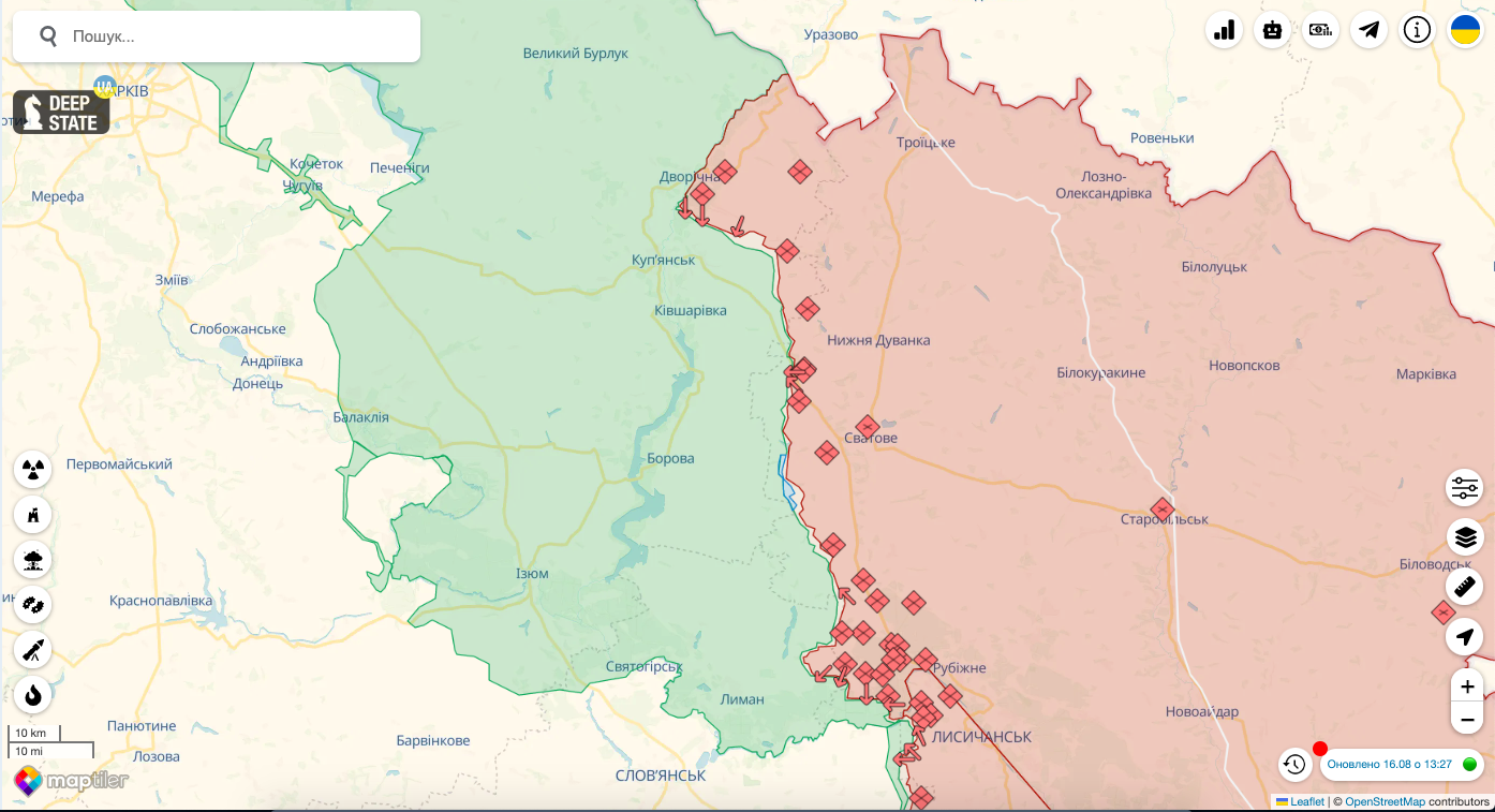 "Окупанти змушені перегруповуватися": Череватий розповів про ситуацію під Куп'янськом. Карта