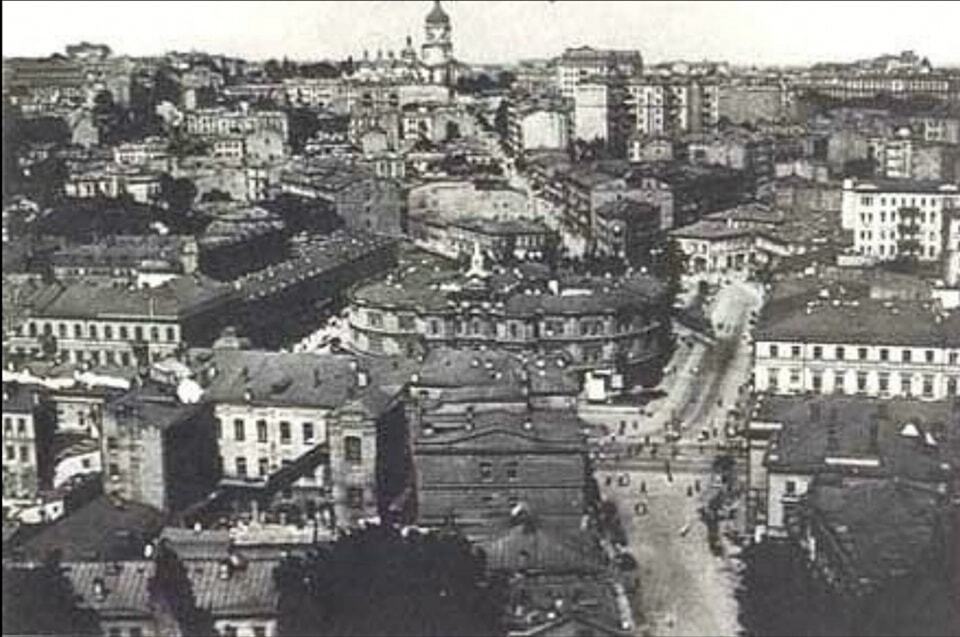 Думська площа замість Майдану Незалежності та стара ратуша Києва. Унікальні фото початку 20-го століття