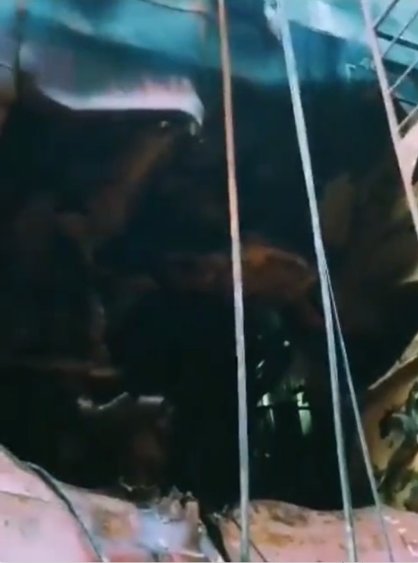 В сети показали видео якобы с поврежденным морским дроном российским танкером SIG