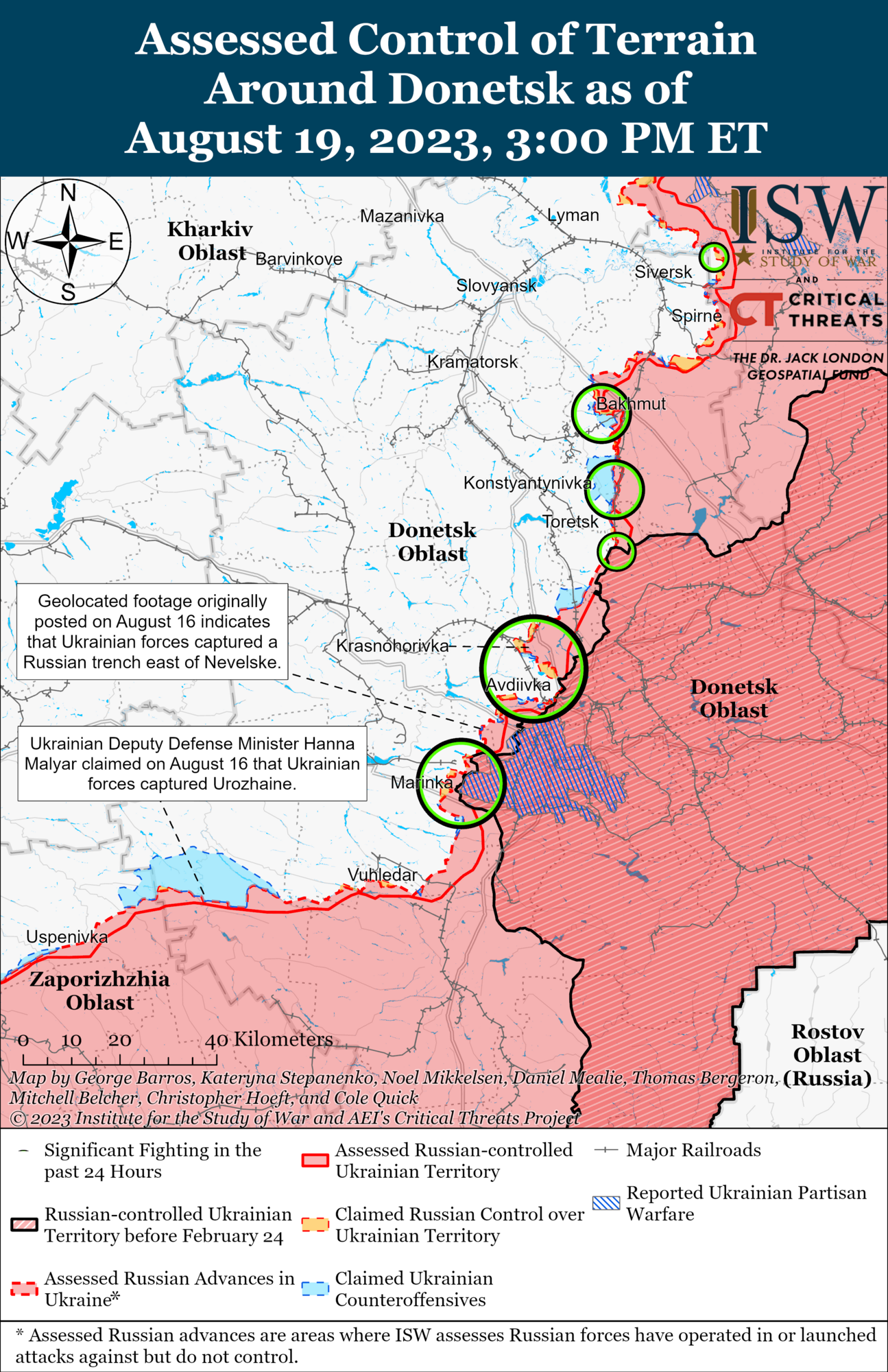 ЗСУ мають просування на заході Запоріжжя: в ISW пояснили, яких цілей це допоможе досягти Україні