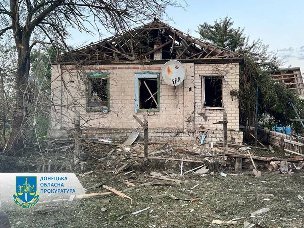 Россияне обстреляли села под Лиманом Донецкой области: трое гражданских погибли, еще двое ранены. Фото