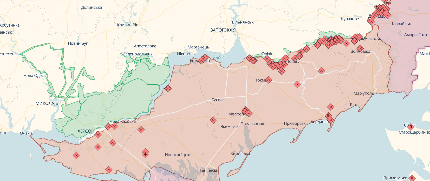 ЗСУ успішно відбили атаки росіян на Авдіївському і Мар'їнському напрямках: відбулось 26 бойових зіткнень – Генштаб