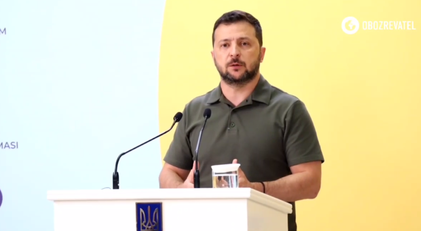 "Це нечесний діалог": Зеленський вкотре наголосив, що Україна не буде міняти свої території на членство в НАТО. Відео