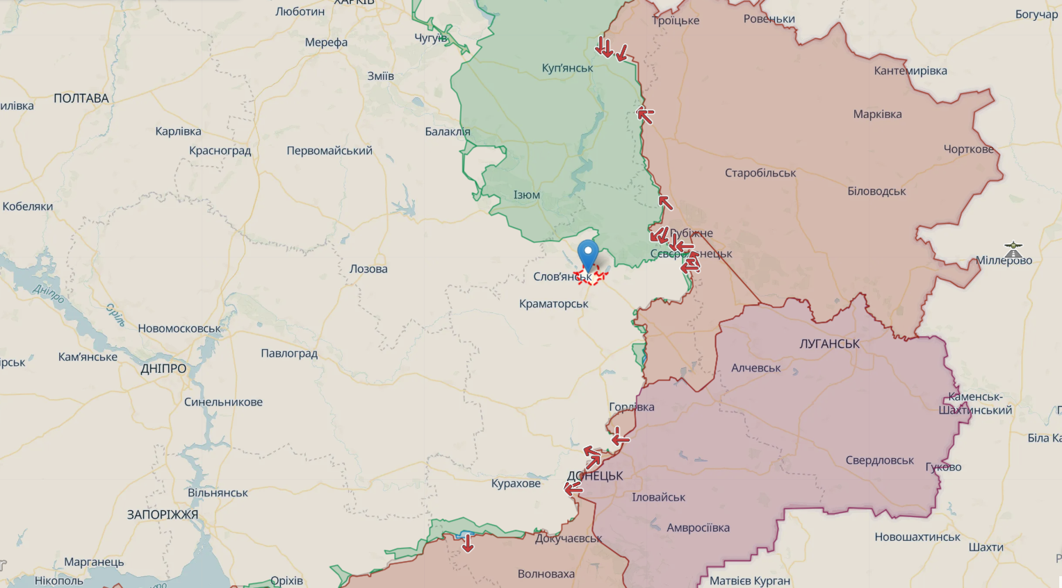 СБУ задержала российского информатора, который "сливал" ФСБ геолокации украинских воинов в Славянске. Фото