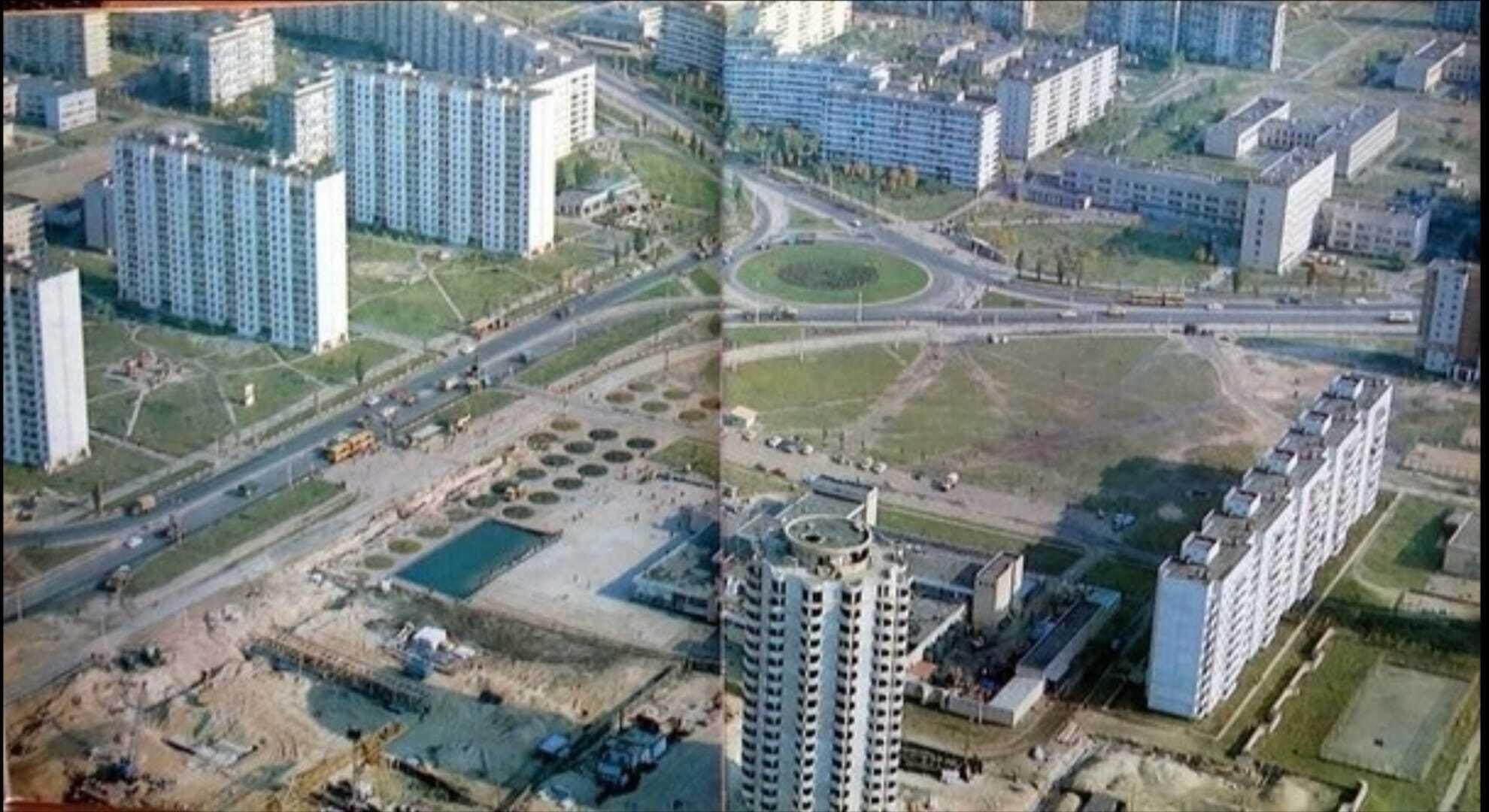 Много песка и без ТРЦ: в сети опубликовали уникальные фото Оболони 1970-1980-х годов