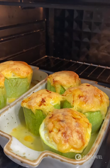 Вкусные фаршированные кабачки в духовке: точно не навредят фигуре