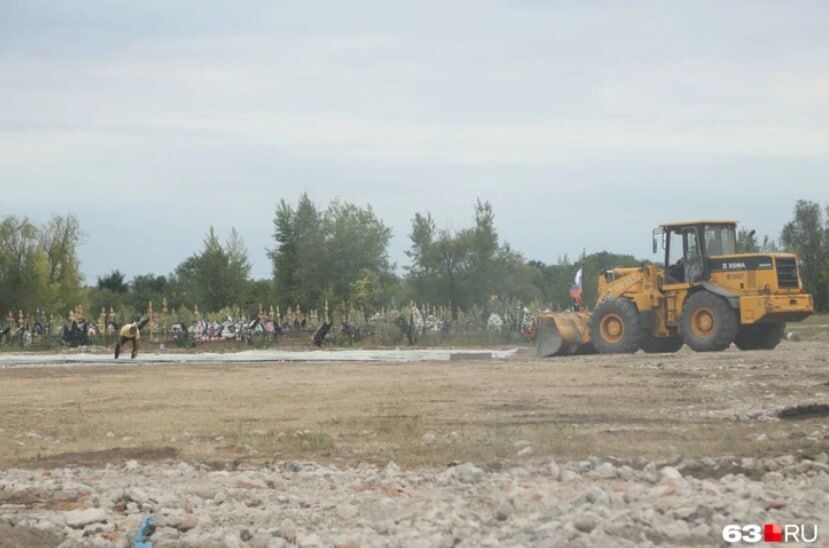 Земля їм бетоном: після смерті Пригожина під Самарою розкурочили цвинтар ПВК "Вагнер". Фото і відео