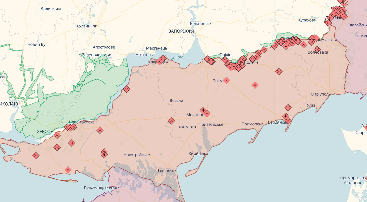 ЗСУ успішно відбили всі атаки росіян на п'яти напрямках: відбулось 35 бойових зіткнень – Генштаб