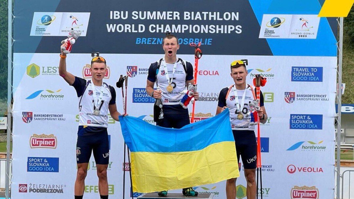 Украина заняла все призовые места на чемпионате мира по биатлону U-21