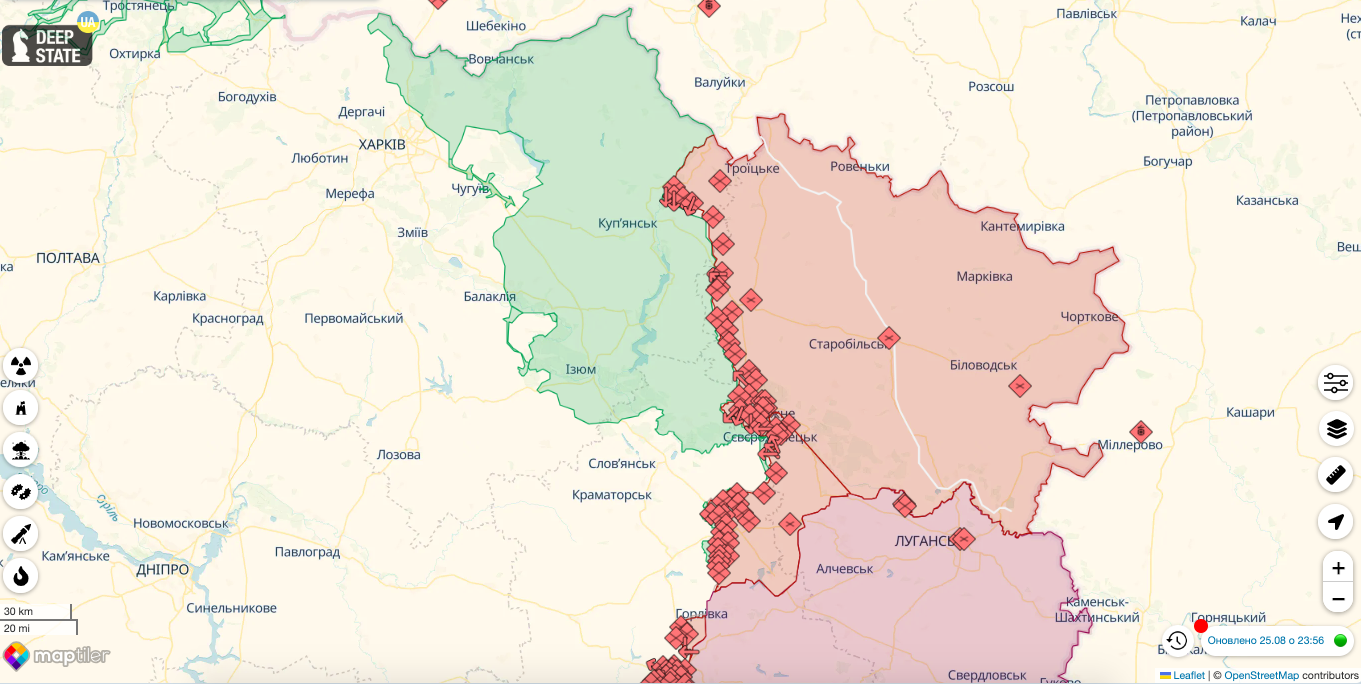 "Обстановка залишається напруженою": Сирський відвідав позиції ЗСУ на Східному напрямку. Фото