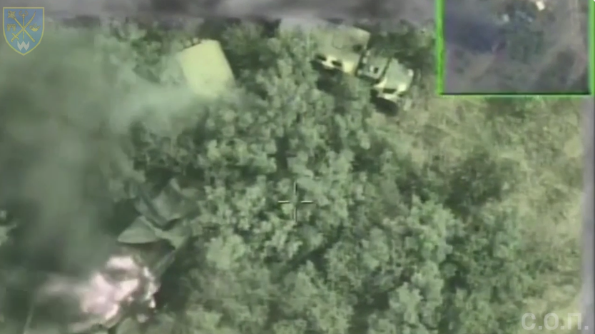 Украинские воины уничтожили командный пункт оккупантов на юге Украины. Видео