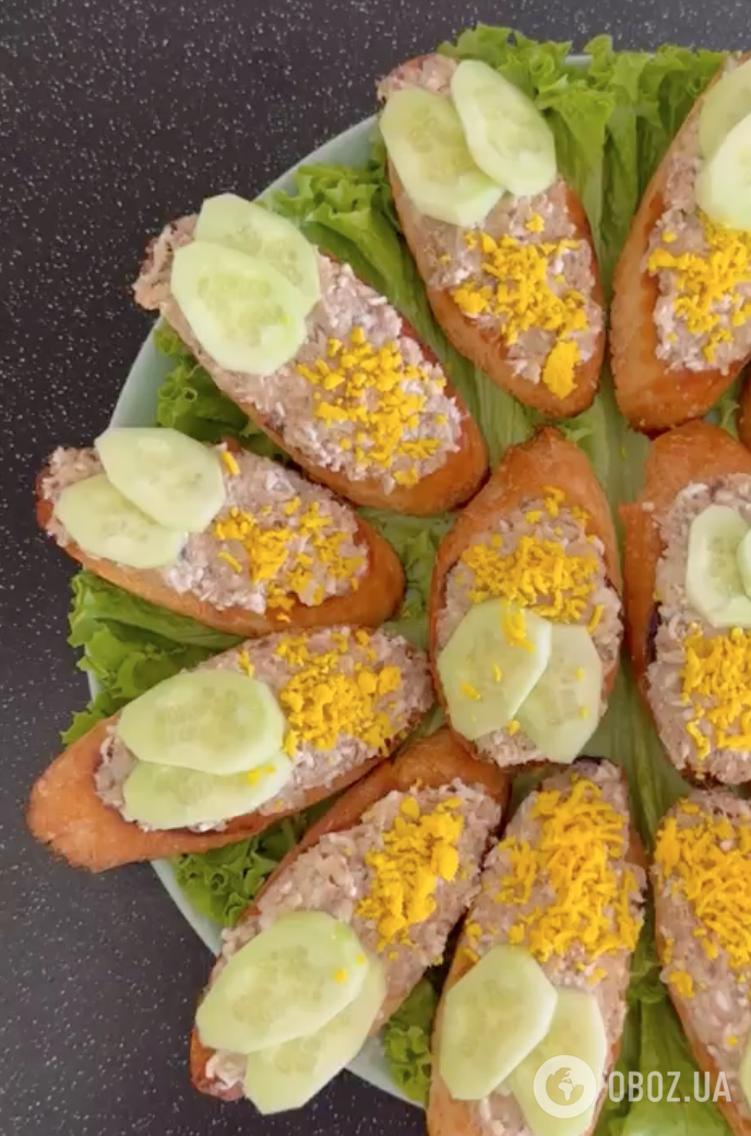 Вкусные домашние бутерброды
