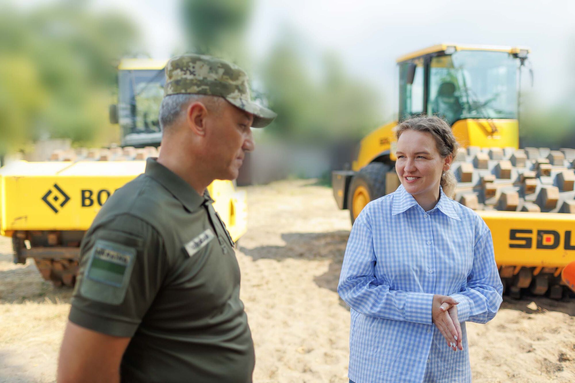 Прикордонники отримали віброкатки від БФ Вадима Столара та MK Foundation