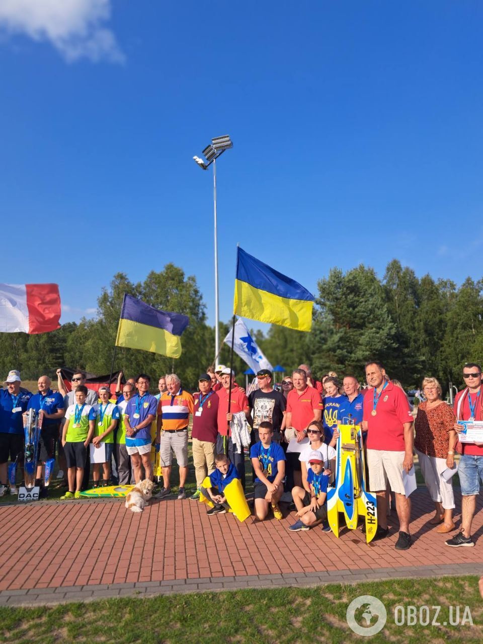 Формула-1 на воде: как Украина выступила на чемпионате Европы по судомодельному спорту