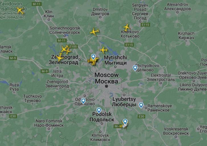У РФ заявили про атаку дрона на Москву: в аеропортах оголошували план "Килим"