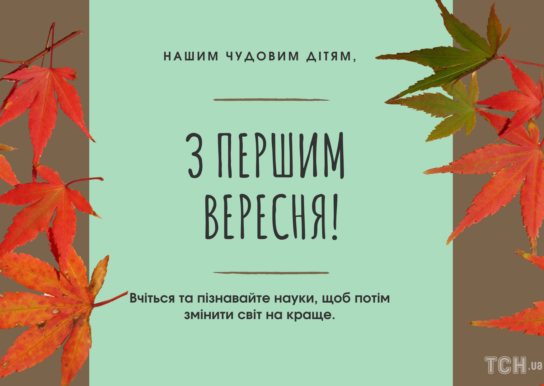 З Днем знань! Щирі привітання з 1 вересня. Відео, картинки, смс