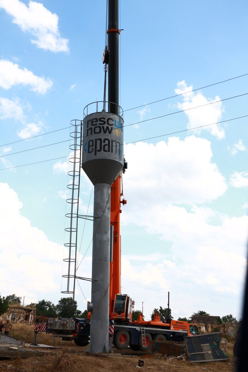 В Херсонской области установят водонапорные башни для питьевой воды