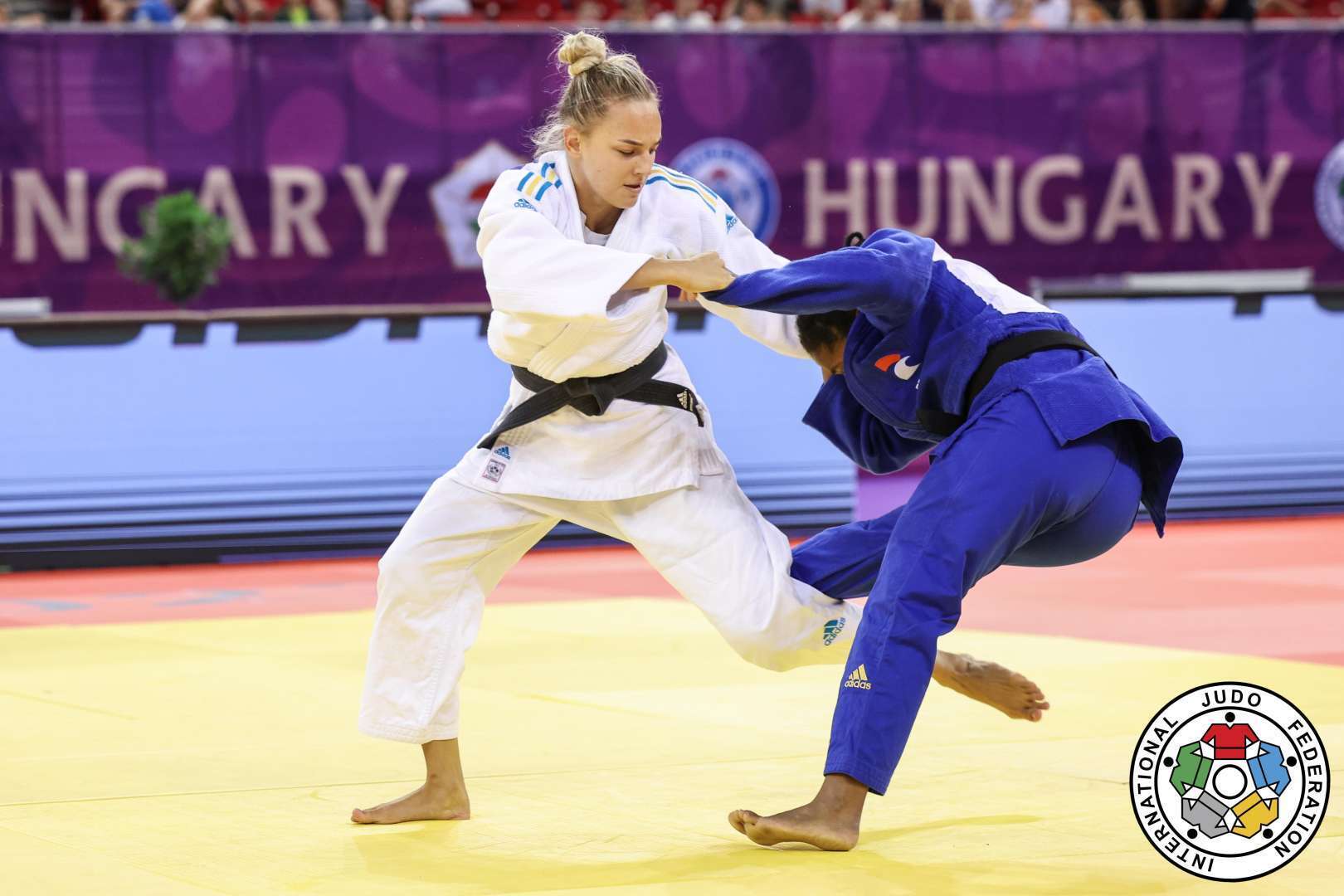 Дарья Белодед выиграла чемпионат Европы по дзюдо. Видео лучших моментов финала и церемонии награждения