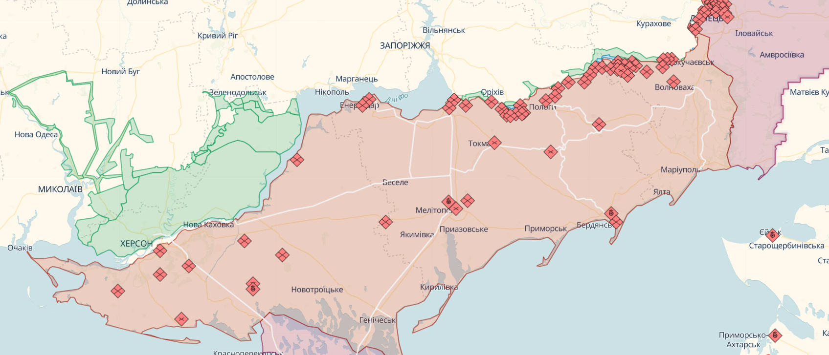 ВСУ на юге кое-где прорвали первую линию обороны россиян, – Маляр