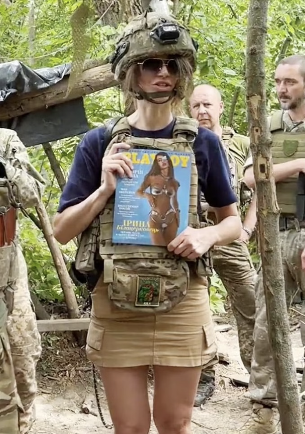 Украинка, потерявшая глаз во время ракетного удара РФ, попала на обложку Playboy