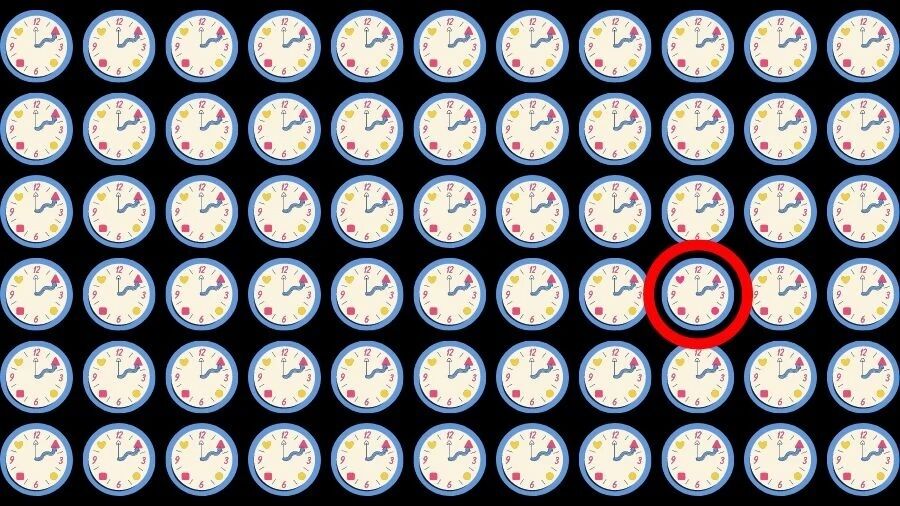 Найдите странные часы: головоломка, которая поможет определить уровень IQ