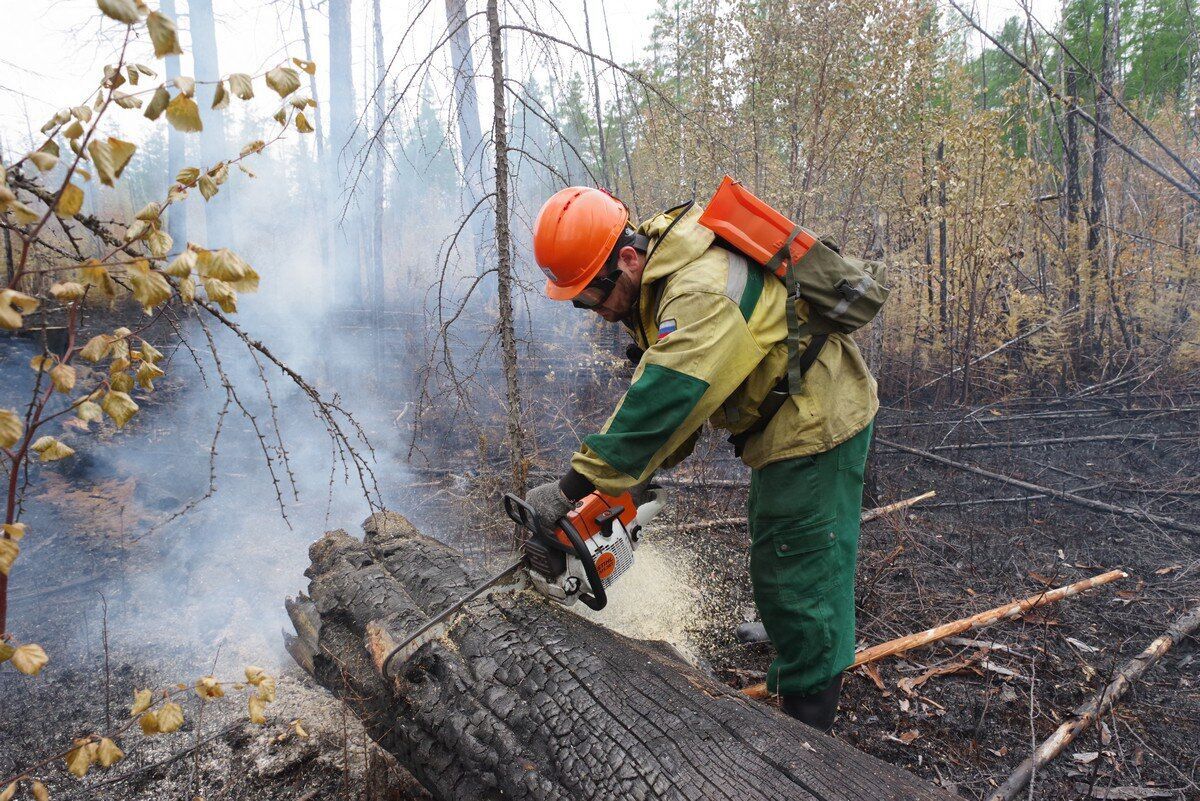 В российской Якутии бушуют мощные пожары, огнем охвачено более 125 тыс. га. Фото и видео