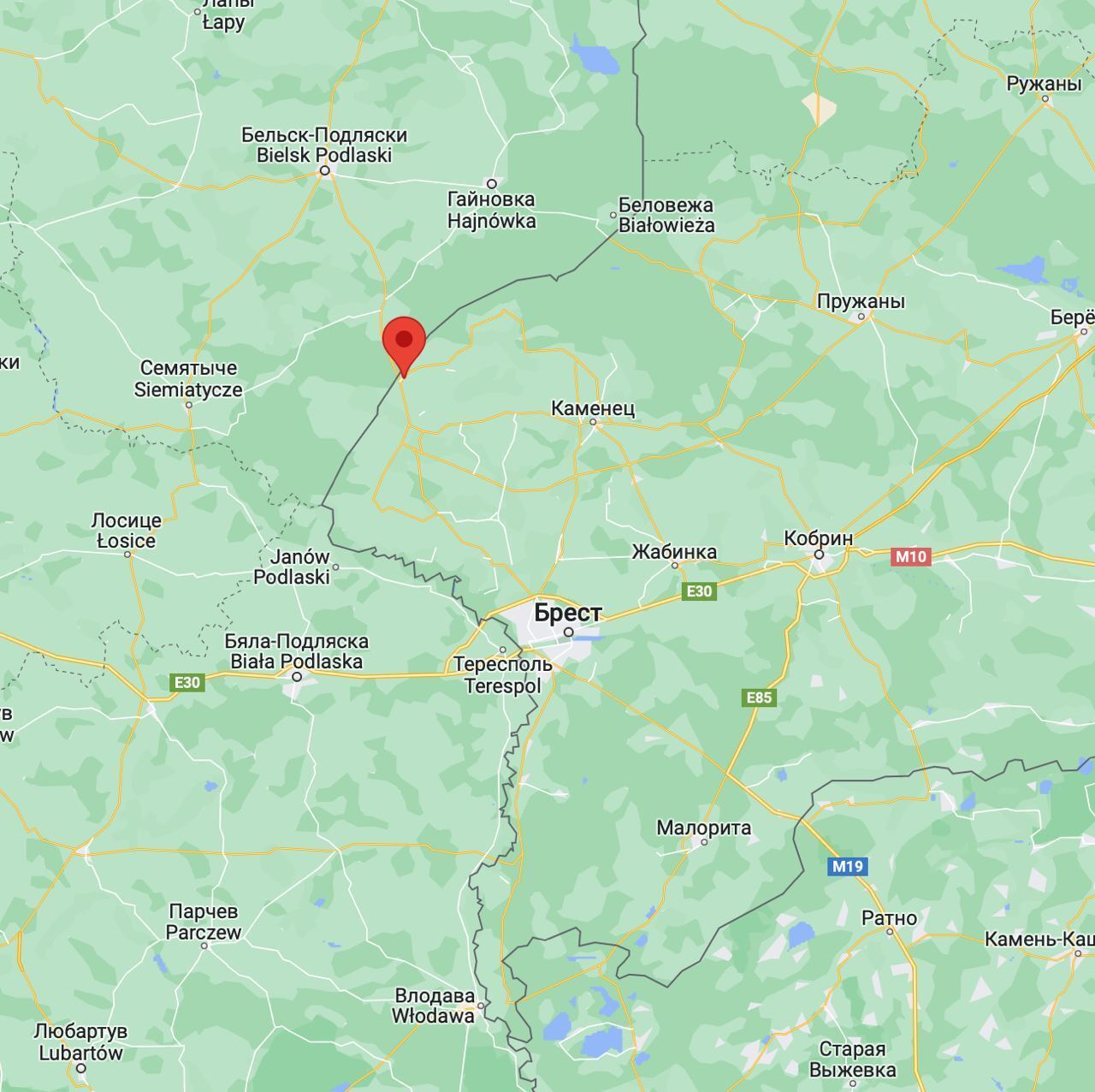 Найманців ПВК "Вагнер" помітили за 2 км від кордону з Польщею, спроба прориву вже була: що відбувається. Карта 