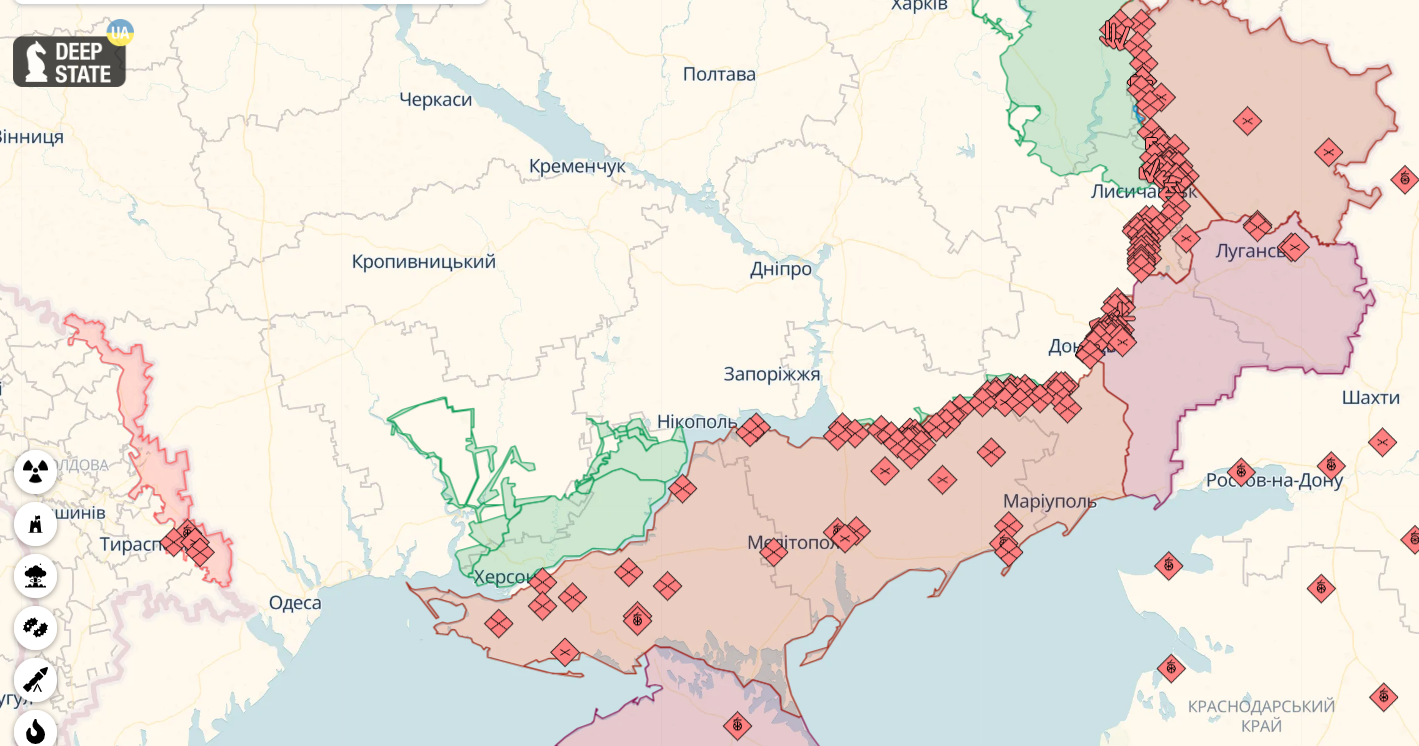 ВСУ успешно отразили атаки россиян на Авдеевском, Марьинском и Шахтерском направлениях: произошло около 20 боевых столкновений – Генштаб
