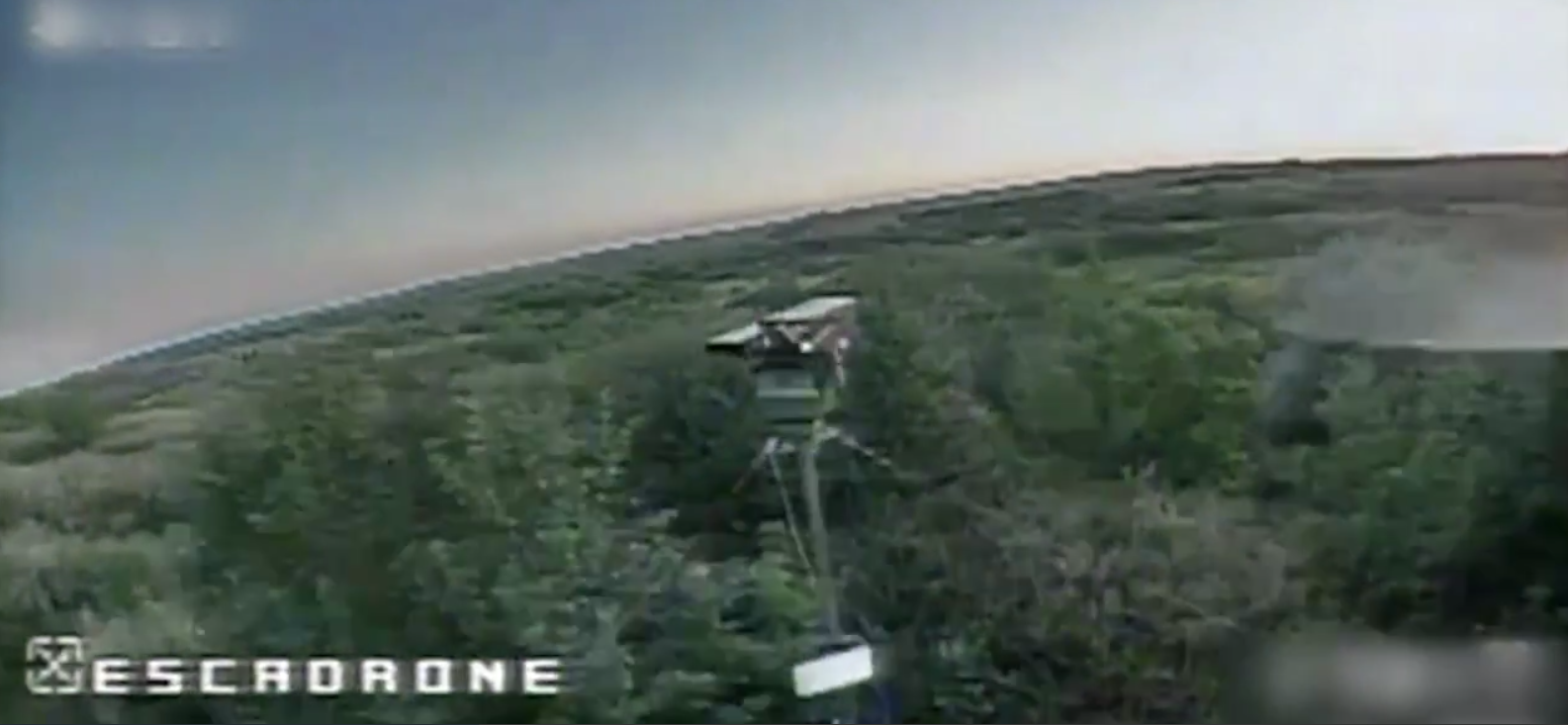 "Съемка закончилась": украинские пограничники дроном-камикадзе уничтожили комплекс наблюдения оккупантов "Муром-М". Видео