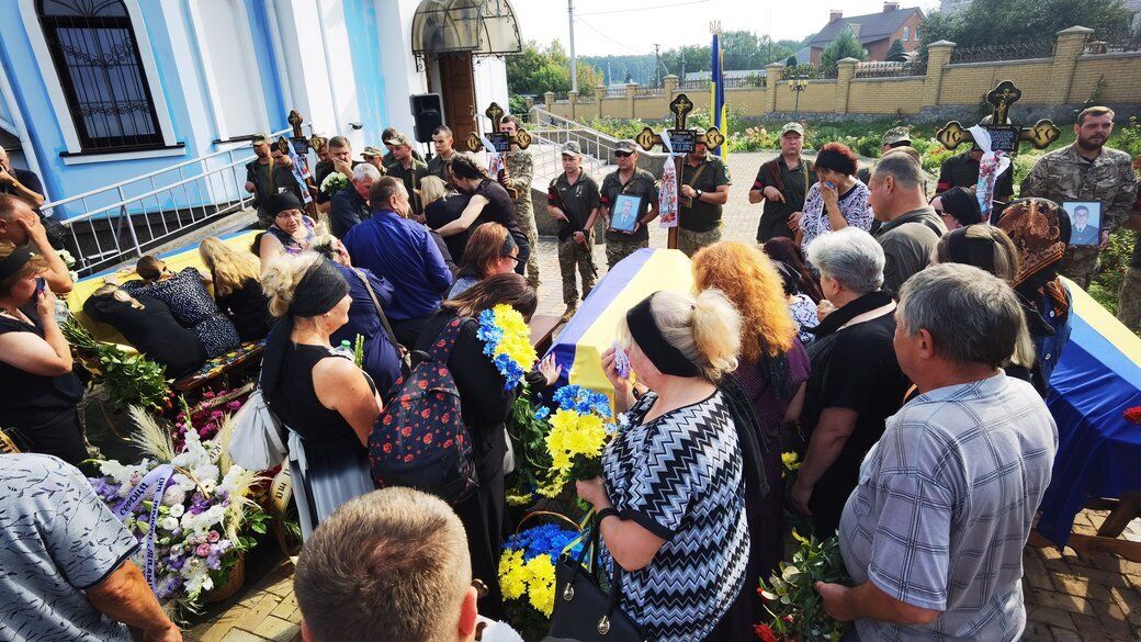 Похороны защитников Украины