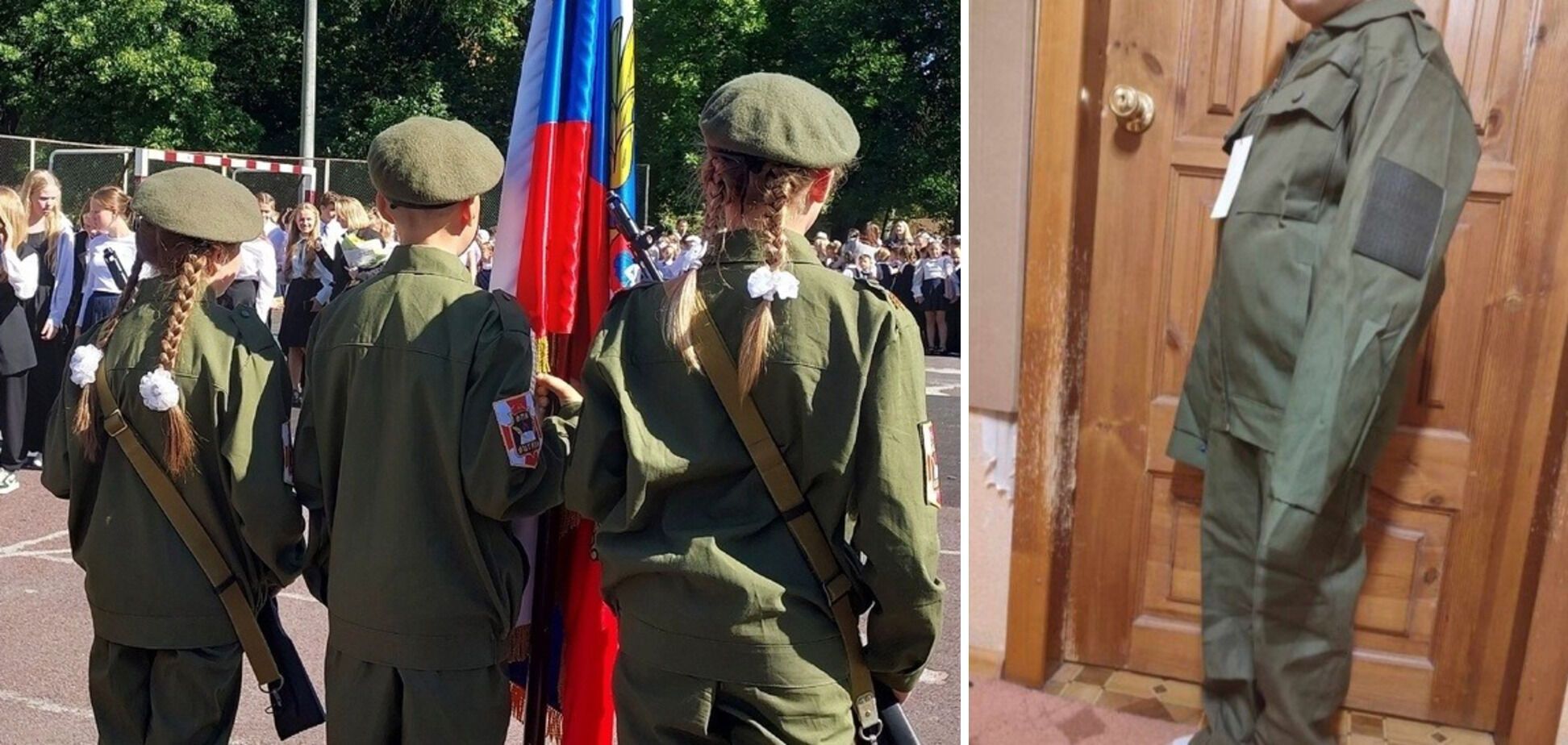 Зошити з "вагнерами", діти у військовій формі та пропаганда: як у Росії перетворили День знань на "побєдобєсіє"