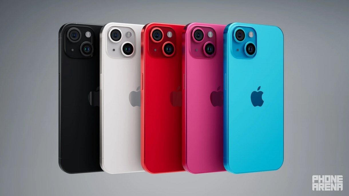iPhone 15 цвета