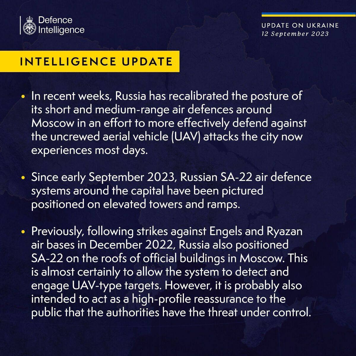 Змінили систему: розвідка Британії розповіла, як РФ намагається захистити від атак дронів Москву