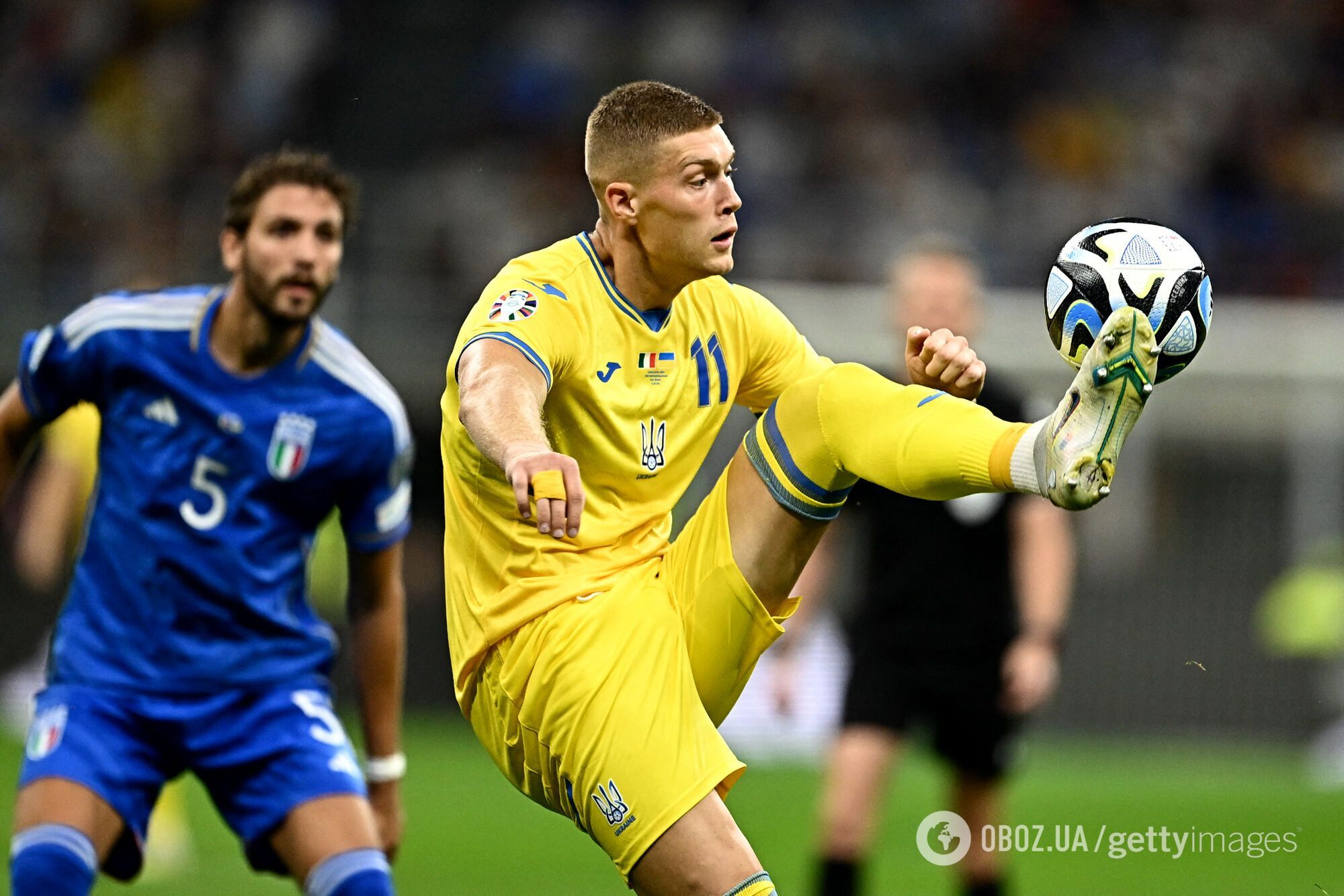 Збірна України з голом Ярмоленка програла Італії у відборі Євро-2024