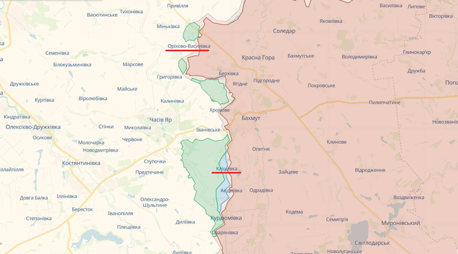 Оккупанты пытались прорвать украинскую оборону в районе Клещиевки, ВСУ имеют успех возле Работино – Генштаб