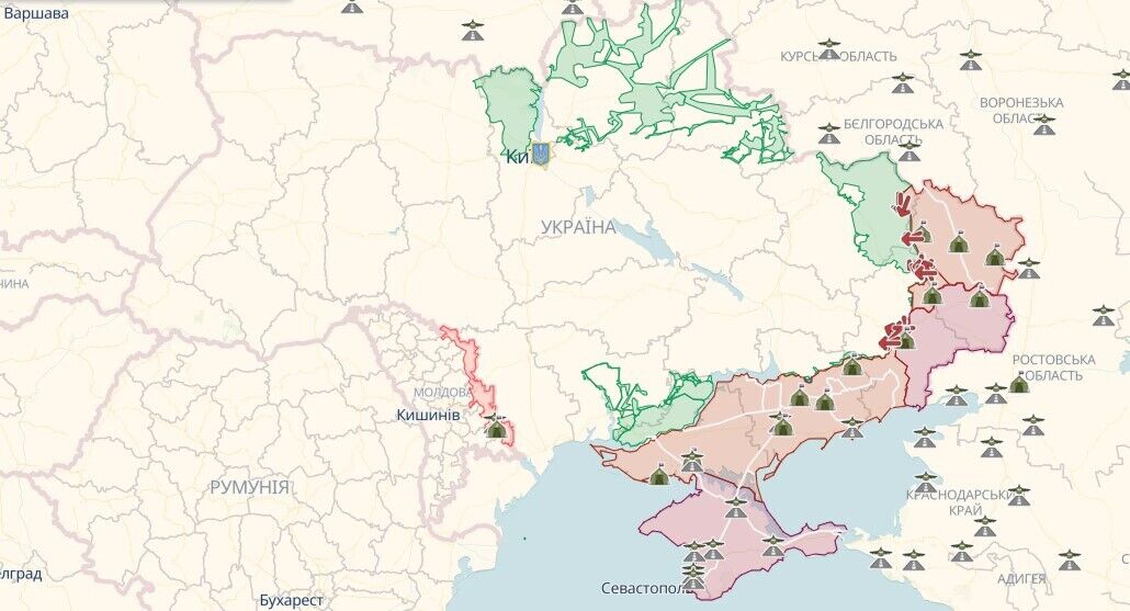 ЗСУ продовжують наступальну операцію на Мелітопольському напрямку, за добу знищено пункт управління ворога і 5 складів БК – Генштаб