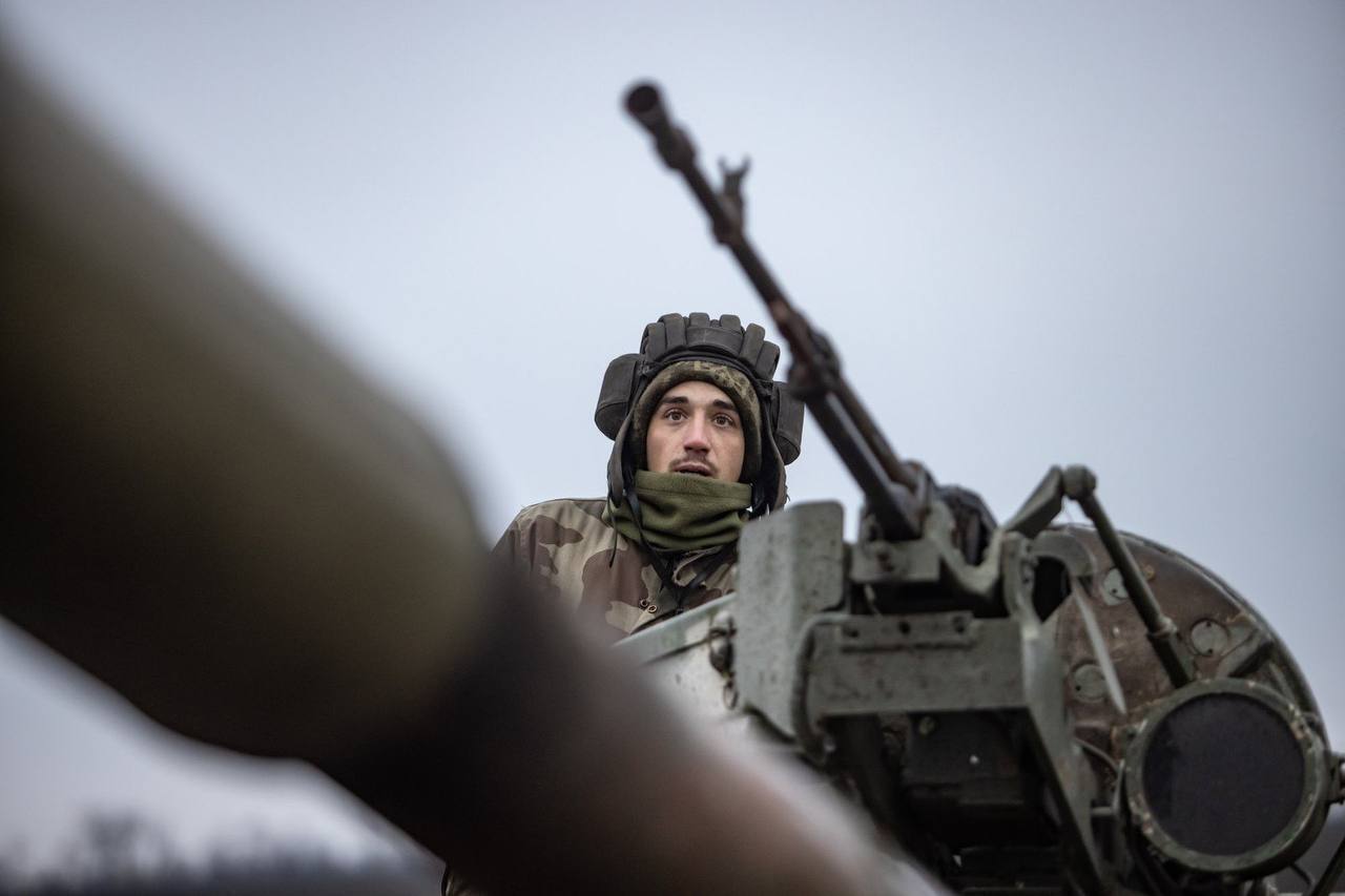 Привітання українських танкістів