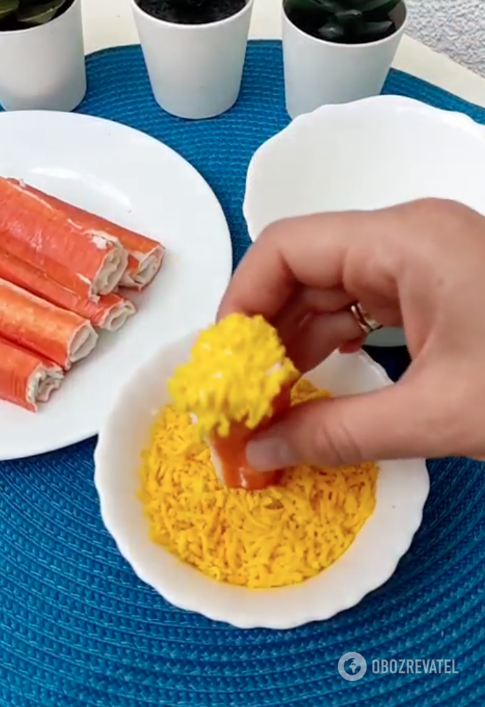 Приготовление закуски
