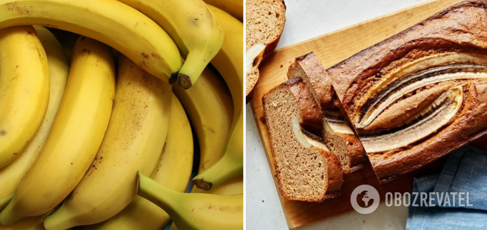 Банановый хлеб с орехами
