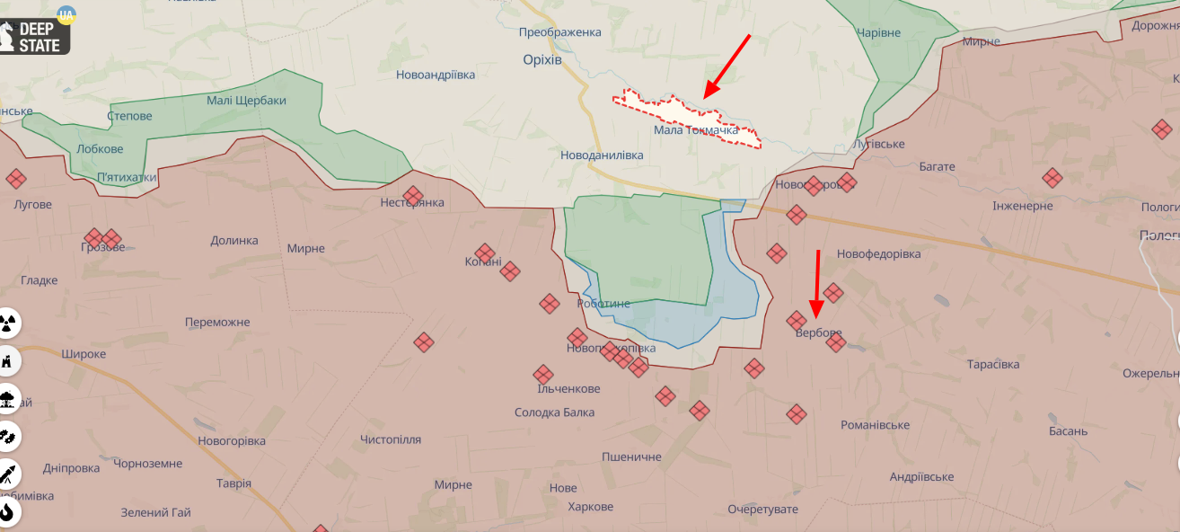 Враг пытался наступать возле Малой Токмачки и Вербового на Запорожье, но понес большие потери, – Штупун