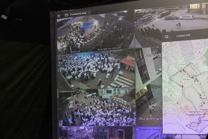 В Умань на празднование Рош га-Шана прибыли более 35 тысяч хасидов: усилены меры безопасности. Фото