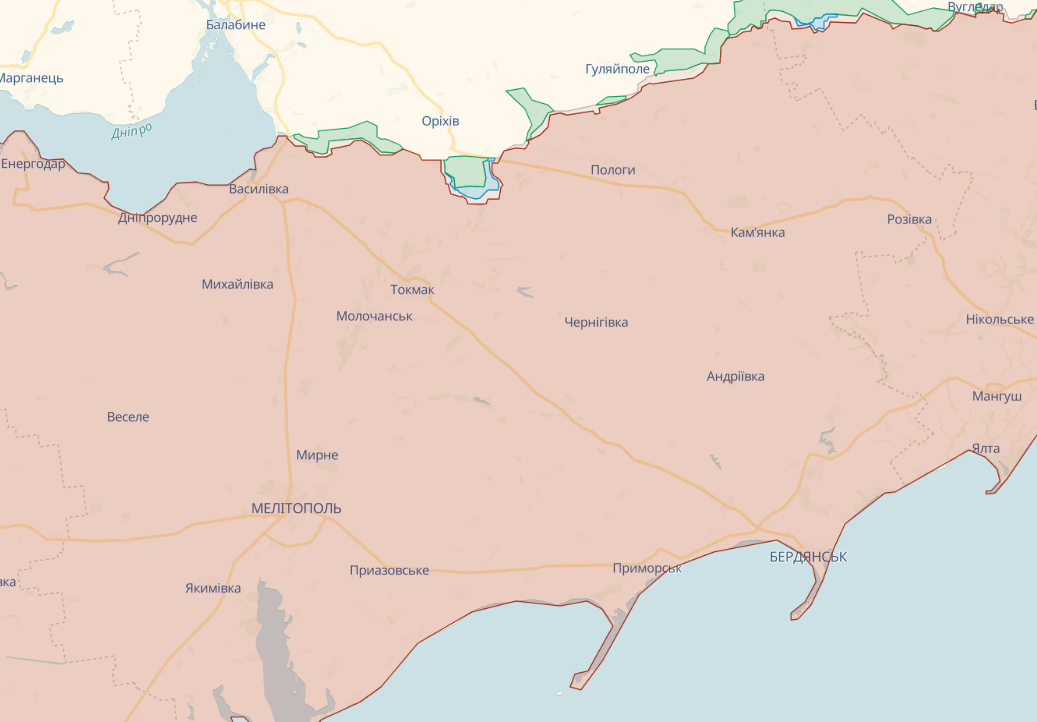 Силы обороны наносят врагу значительные потери на Мелитопольском направлении и имеют успех в районах Вербового и Новопрокоповки – Генштаб
