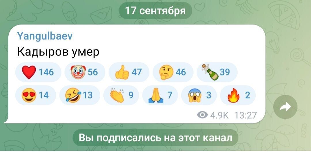 Кадыров опубликовал новое видео, но поверили не все: в сети появились слухи о смерти