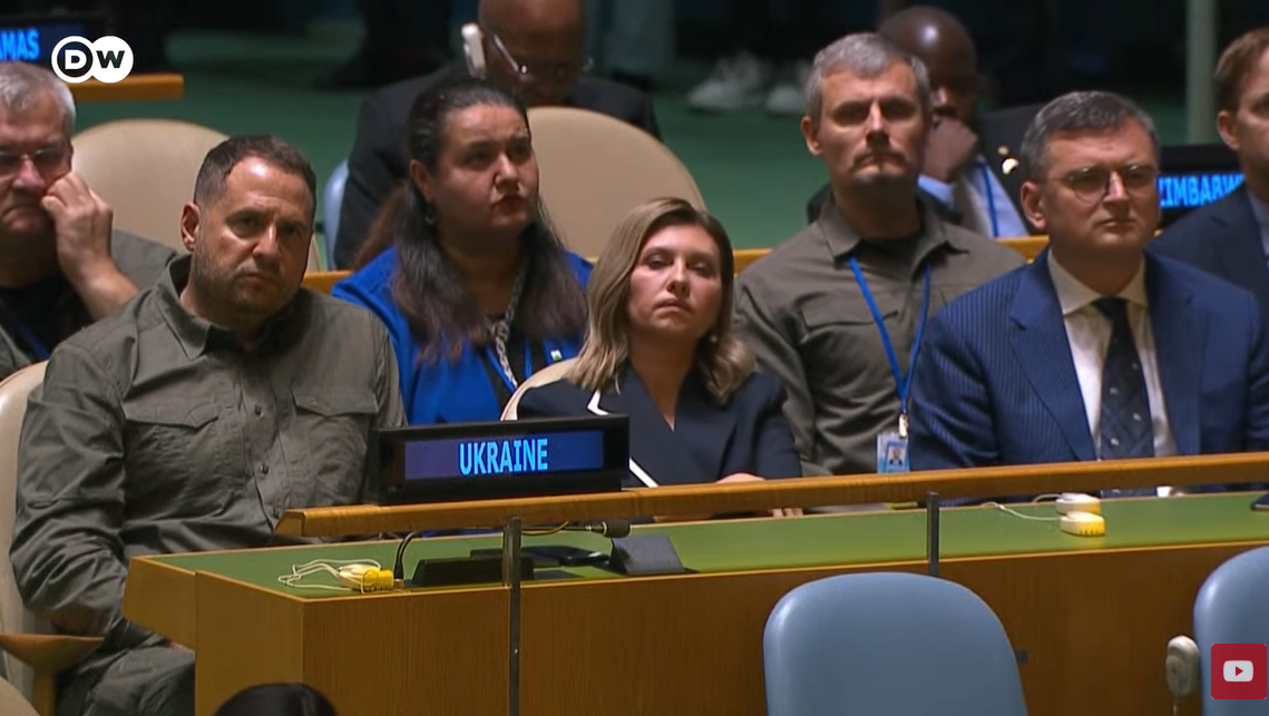"Росія найбільше заслуговує на ядерне роззброєння": Зеленський виступив на Генасамблеї ООН. Відео