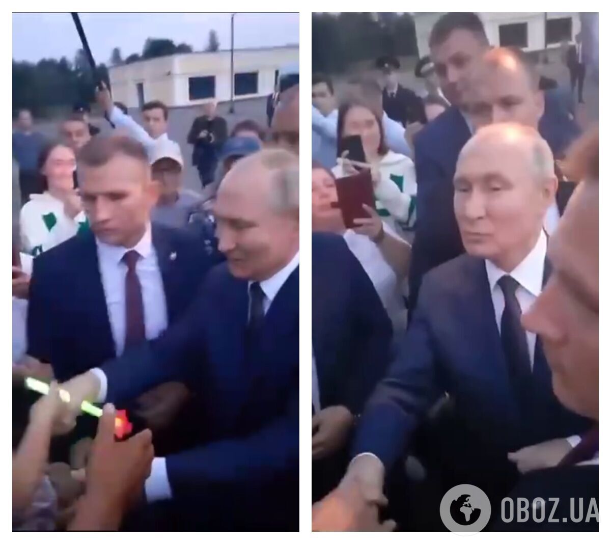 Путин вышел в народ